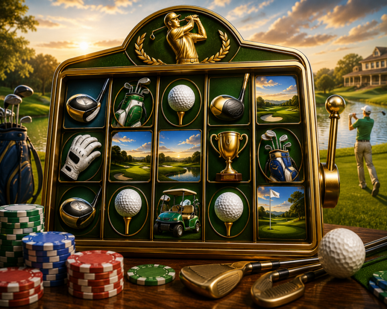 Golf themed casino slots
